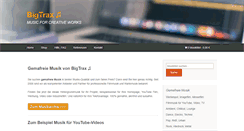 Desktop Screenshot of bigtrax.de
