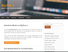Tablet Screenshot of bigtrax.de